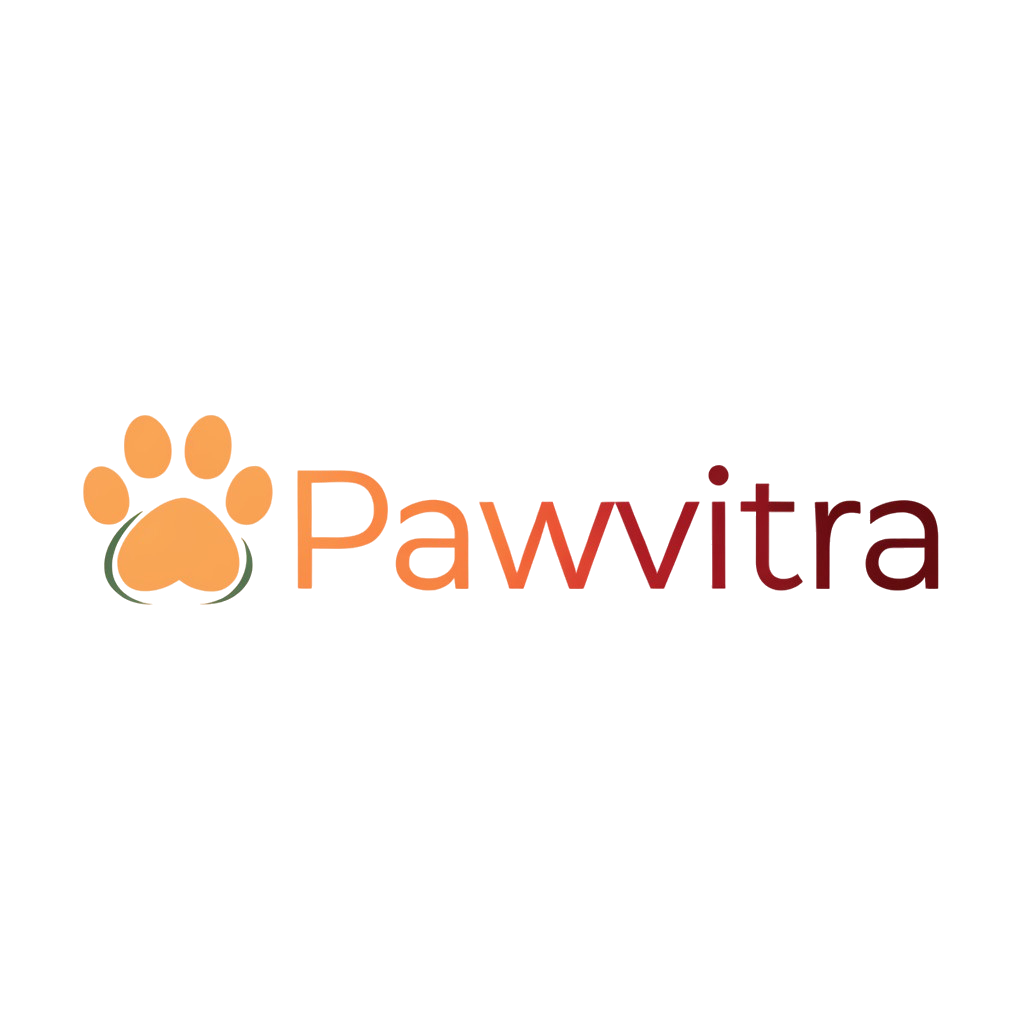 Pawvitra köpek eğitim okulu logosu